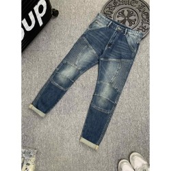 BALMAIN New summer 2023SS jeans that combine freshness and elegance
