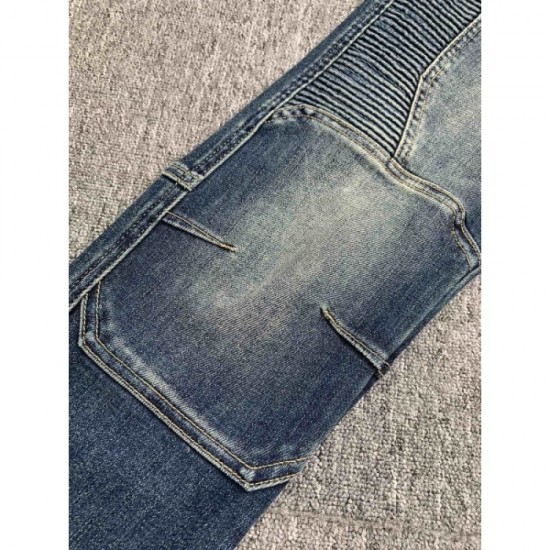 BALMAIN New summer 2023SS jeans that combine freshness and elegance BALMAIN New summer 2023SS jeans that combine freshness and elegance