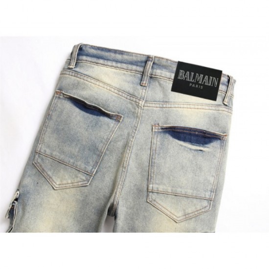 BALMAIN Balmain 2023SS jeans spring summer arrival popular model BALMAIN Balmain 2023SS jeans spring summer arrival popular model