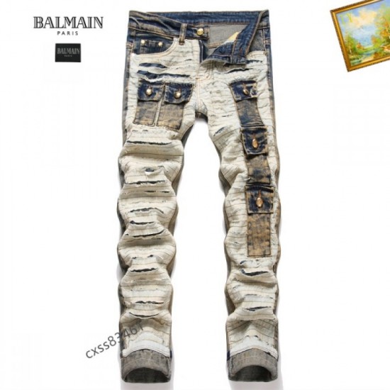 BALMAIN Balmain 2023FW jeans celebrities and celebrities also love BALMAIN Balmain 2023FW jeans celebrities and celebrities also love