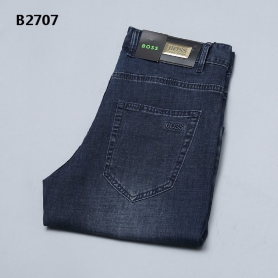 HUGO BOSS Hugo Boss 2023SS denim pants have a bright atmosphere HUGO BOSS Hugo Boss 2023SS denim pants have a bright atmosphere