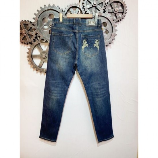 BURBERRY 2023FW Straight Jeans Retro Atmosphere BURBERRY 2023FW Straight Jeans Retro Atmosphere