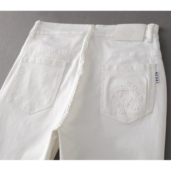 CHROME HEARTS Chrome Hearts Popular Boiling Item 2023SS Jeans CHROME HEARTS Chrome Hearts Popular Boiling Item 2023SS Jeans