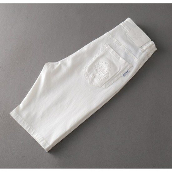 CHROME HEARTS Chrome Hearts Popular Boiling Item 2023SS Jeans CHROME HEARTS Chrome Hearts Popular Boiling Item 2023SS Jeans