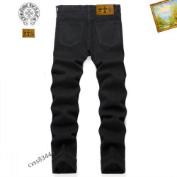 CHROME HEARTS 2023FW jeans, extremely comfortable to wear