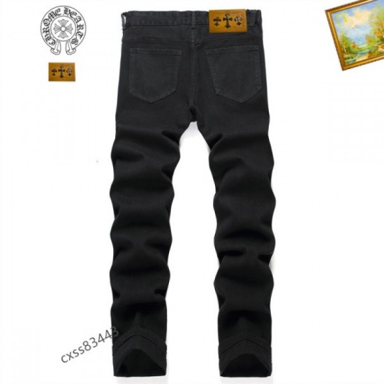CHROME HEARTS 2023FW jeans, extremely comfortable to wear CHROME HEARTS 2023FW jeans, extremely comfortable to wear