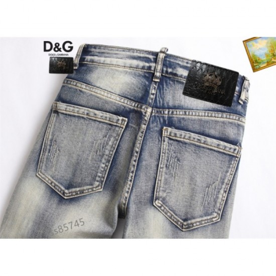 DOLCE & GABBANA Dolce & Gabbana Latest 2023 Spring Summer Jeans DOLCE & GABBANA Dolce & Gabbana Latest 2023 Spring Summer Jeans