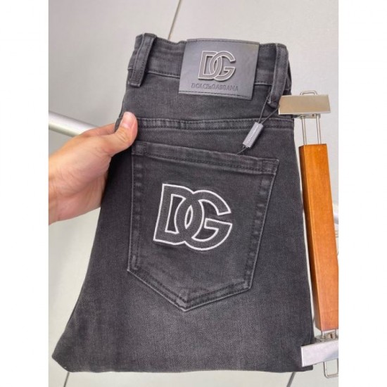 DOLCE & GABBANA Dolce & Gabbana 2023FW Straight Jeans Outstanding freshness DOLCE & GABBANA Dolce & Gabbana 2023FW Straight Jeans Outstanding freshness