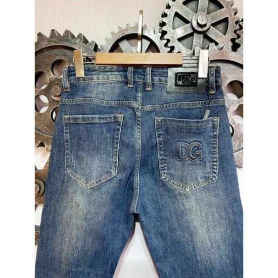 DOLCE & GABBANA Dolce & Gabbana 2023FW Straight Jeans Excellent breathability DOLCE & GABBANA Dolce & Gabbana 2023FW Straight Jeans Excellent breathability