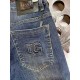 DOLCE & GABBANA Dolce & Gabbana 2023FW Straight Jeans Excellent breathability DOLCE & GABBANA Dolce & Gabbana 2023FW Straight Jeans Excellent breathability
