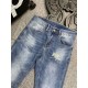 DIOR Dior 2023SS Jeans Spring/Summer new work attracting great attention DIOR Dior 2023SS Jeans Spring/Summer new work attracting great attention