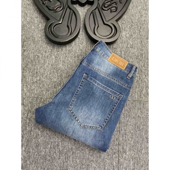 DIOR Dior 2023SS Jeans Spring/Summer new work attracting great attention DIOR Dior 2023SS Jeans Spring/Summer new work attracting great attention