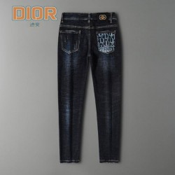 DIOR 2023FW Straight Jeans Casual and refreshing