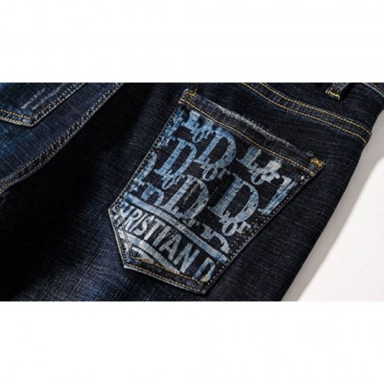 DIOR 2023FW Straight Jeans Casual and refreshing DIOR 2023FW Straight Jeans Casual and refreshing