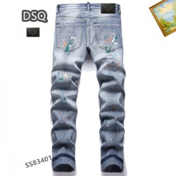 2023SS denim pants celebrities favorite elegant DSQUARED2