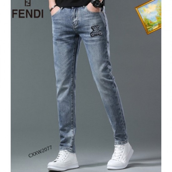 2023SS Denim Pants An eye-catching style for this spring FENDI Fendi 2023SS Denim Pants An eye-catching style for this spring FENDI Fendi