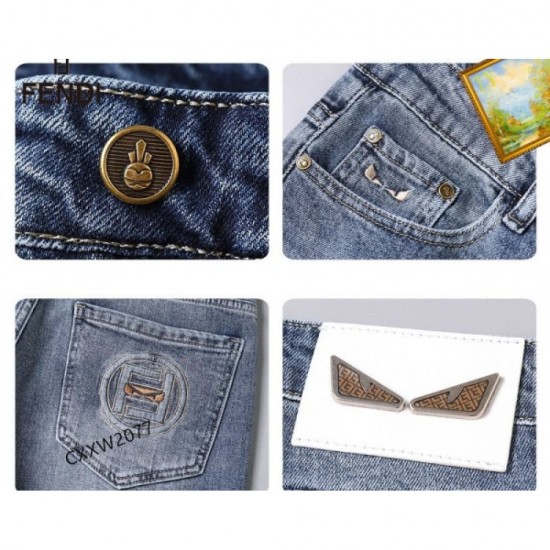 2023SS Denim Pants An eye-catching style for this spring FENDI Fendi 2023SS Denim Pants An eye-catching style for this spring FENDI Fendi