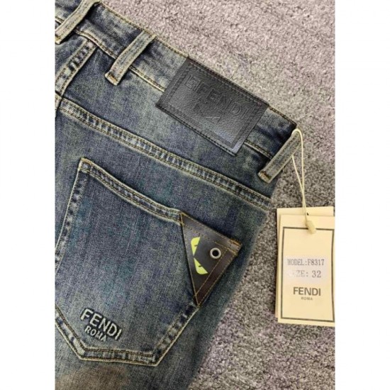 FENDI 2023FW jeans stylish style FENDI 2023FW jeans stylish style