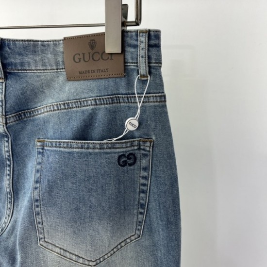 2023SS Denim Pants Fashionable style is also this season GUCCI Gucci 2023SS Denim Pants Fashionable style is also this season GUCCI Gucci