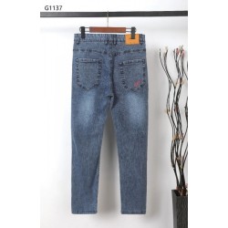 2023SS denim pants celebrities and celebrities love GUCCI Gucci