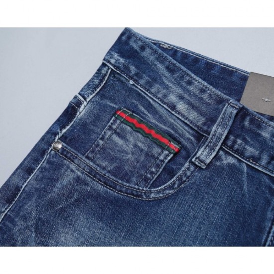 GUCCI Gucci Featured Brand Style Shows Well 2023SS Denim Pants GUCCI Gucci Featured Brand Style Shows Well 2023SS Denim Pants