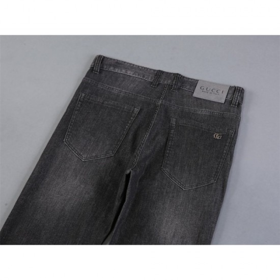 GUCCI Gucci 2023SS straight jeans essential for spring and summer coordination GUCCI Gucci 2023SS straight jeans essential for spring and summer coordination