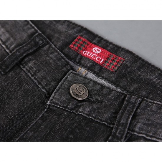 GUCCI Gucci 2023SS straight jeans essential for spring and summer coordination GUCCI Gucci 2023SS straight jeans essential for spring and summer coordination