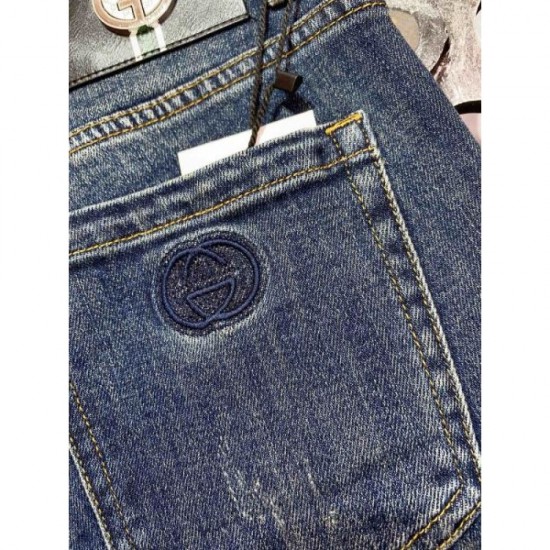 GUCCI Gucci 2023FW Straight Jeans Limited time offer, you should buy it at a good price GUCCI Gucci 2023FW Straight Jeans Limited time offer, you should buy it at a good price
