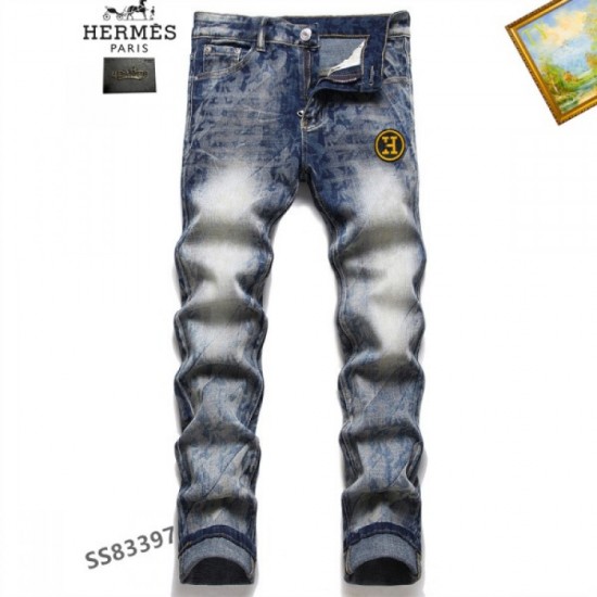 2023SS Denim Pants New Spring Collection HERMES Hermes 2023SS Denim Pants New Spring Collection HERMES Hermes