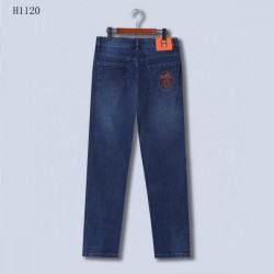 2023SS Denim pants Limited item delivered from overseas HERMES Hermes