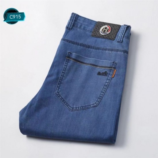 HERMES Hermes 2023 popular straight jeans HERMES Hermes 2023 popular straight jeans