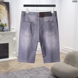LOUIS VUITTON Louis Vuitton 2023SS Featured Style Denim Pants