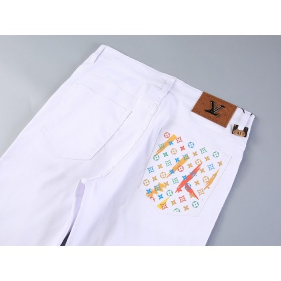 LOUIS VUITTON Louis Vuitton Spring Summer 2023 Genuine Guarantee Jeans LOUIS VUITTON Louis Vuitton Spring Summer 2023 Genuine Guarantee Jeans