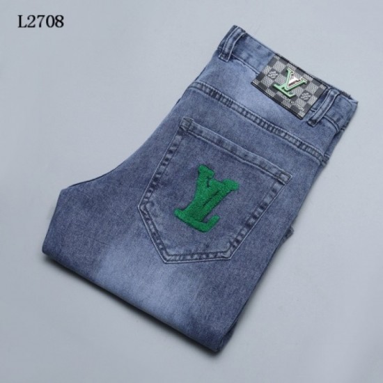 LOUIS VUITTON Louis Vuitton 2023SS Denim Pants Limited Time Discount LOUIS VUITTON Louis Vuitton 2023SS Denim Pants Limited Time Discount