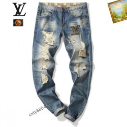 LOUIS VUITTON Louis Vuitton 2023FW Jeans Sale Hurry!