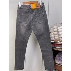 LOUIS VUITTON 2023FW Straight Jeans Very Popular Limited Color