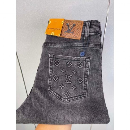 LOUIS VUITTON 2023FW Straight Jeans Very Popular Limited Color LOUIS VUITTON 2023FW Straight Jeans Very Popular Limited Color
