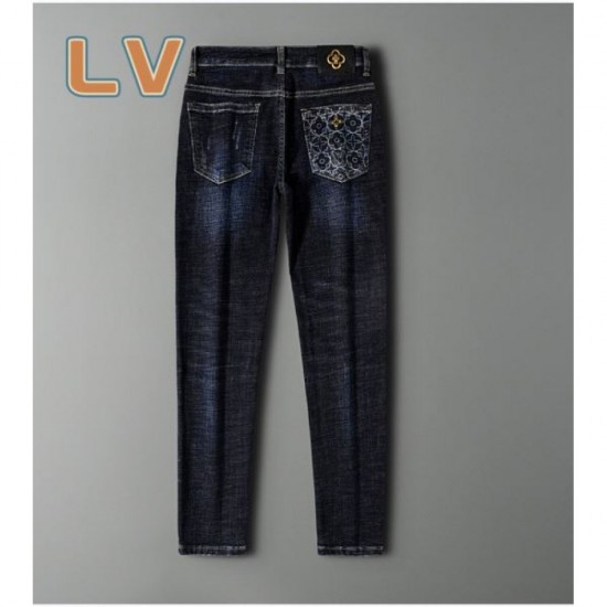 LOUIS VUITTON 2023FW Straight Jeans Limited Time VIP Sale LOUIS VUITTON 2023FW Straight Jeans Limited Time VIP Sale