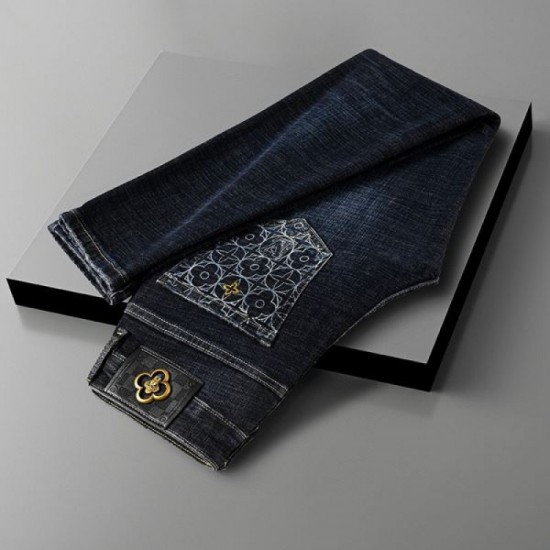 LOUIS VUITTON 2023FW Straight Jeans Limited Time VIP Sale LOUIS VUITTON 2023FW Straight Jeans Limited Time VIP Sale