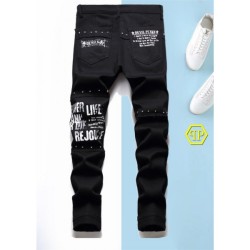 PHILIPP PLEIN 2023FW Jeans Used by Celebrities