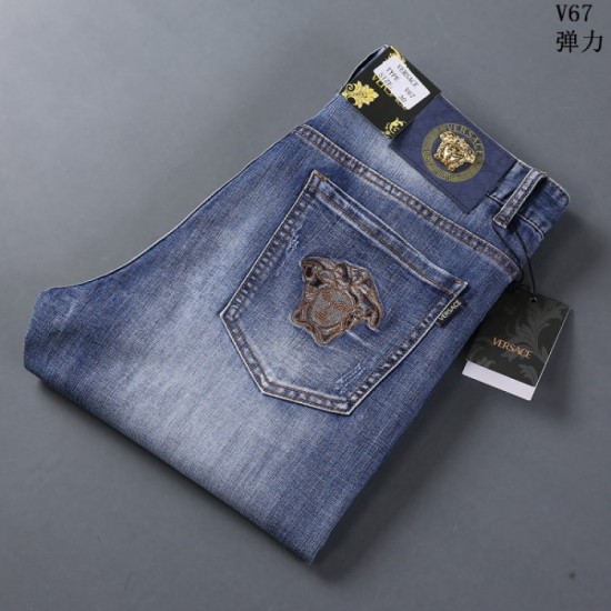 2023SS denim pants leading role of spring coordination VERSACE Versace 2023SS denim pants leading role of spring coordination VERSACE Versace