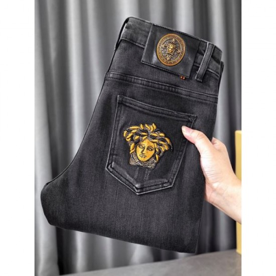 VERSACE Versace 2023FW Straight Jeans Popular Brands VERSACE Versace 2023FW Straight Jeans Popular Brands