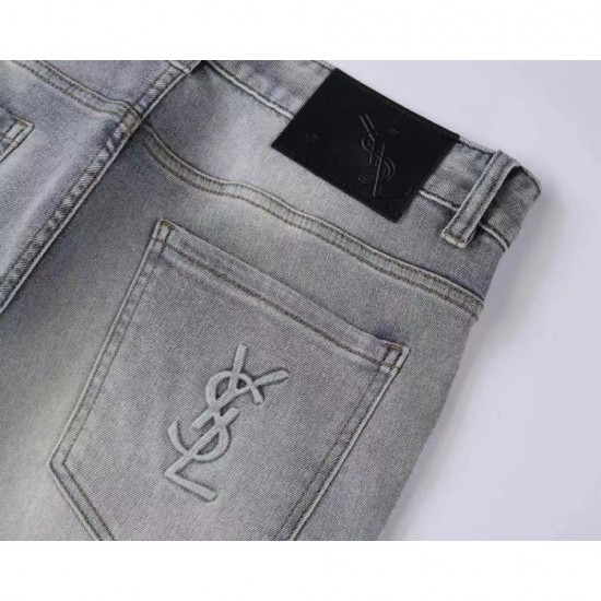 YSL Yves Saint Laurent New Spring/Summer 2023 Trendy Jeans YSL Yves Saint Laurent New Spring/Summer 2023 Trendy Jeans
