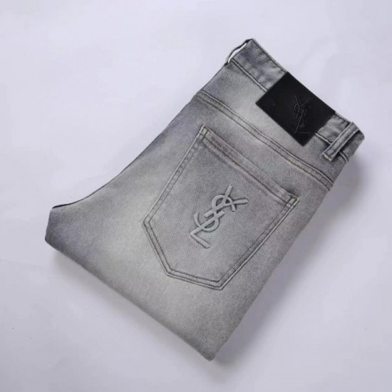 YSL Yves Saint Laurent New Spring/Summer 2023 Trendy Jeans YSL Yves Saint Laurent New Spring/Summer 2023 Trendy Jeans