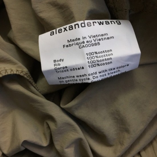 ALEXANDER WANG 2023SS Top and Bottom Set Spring Summer New VIP Discount ALEXANDER WANG 2023SS Top and Bottom Set Spring Summer New VIP Discount