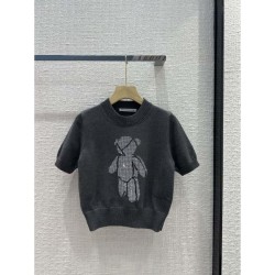 2023FW Short sleeve knit sweater ALEXANDER WANG Standard design