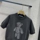 2023FW Short sleeve knit sweater ALEXANDER WANG Standard design 2023FW Short sleeve knit sweater ALEXANDER WANG Standard design