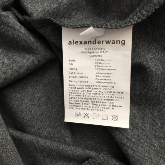 2023FW Short sleeve T-shirt ALEXANDER WANG New arrival soon 2023FW Short sleeve T-shirt ALEXANDER WANG New arrival soon