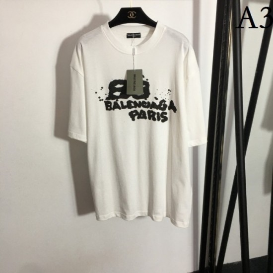 BALENCIAGA Balenciaga 2023SS short-sleeved T-shirt popular every year BALENCIAGA Balenciaga 2023SS short-sleeved T-shirt popular every year
