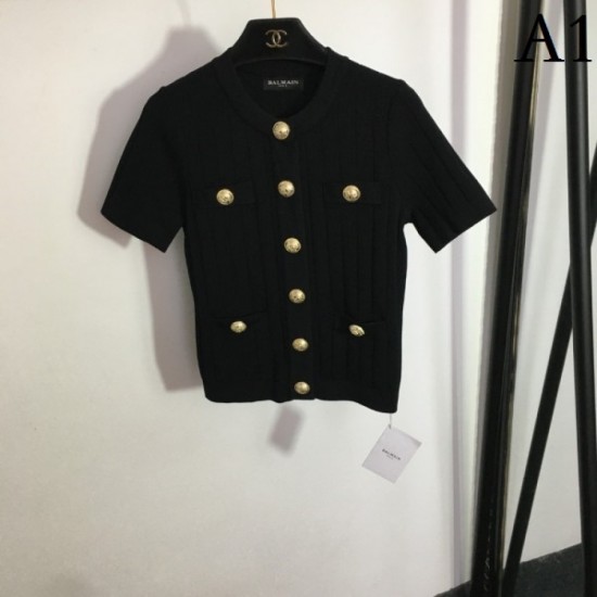 Limited edition knit cardigan that can be used absolutely in summer 2023SS BALMAIN Balmain Limited edition knit cardigan that can be used absolutely in summer 2023SS BALMAIN Balmain